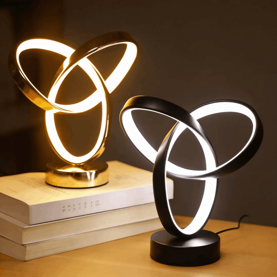 Lampe d'Ambiance Design Nœud Entrelacé, la Touche Artistique de Votre Salon