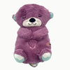 Peluche Veilleuse musicale Loutre GlowDreams Violet