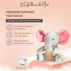 Veilleuse Musicale Éléphant GlowByMe tout doux