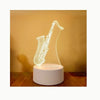 Veilleuse enfant USB Saxophone