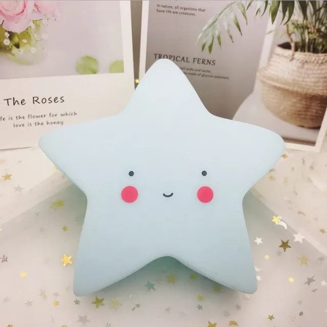 Veilleuse Etoile Mimi Bleue Led Magique