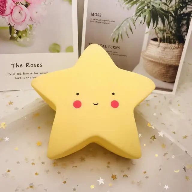 Veilleuse Etoile Mimi Jaune Led - Glamour Glow