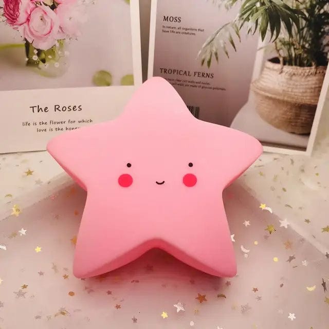 Veilleuse Etoile Mimi Rose Led Cozy Home