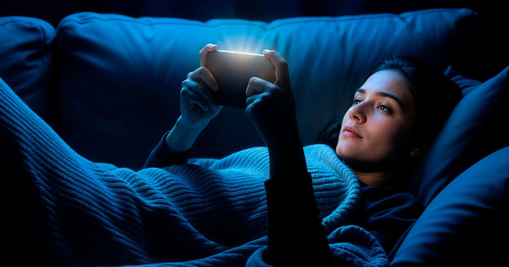 Dormir avec la lumière bleue - Une erreur qui affecte votre sommeil
