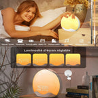 Réveil Simulateur d’Aube – Lumière Progressive & Sons Apaisants
