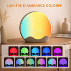 Réveil Simulateur d’Aube – Lumière Progressive & Sons Apaisants