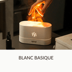 Humidificateur avec fonction veilleuse - Effet Flamme Colorée