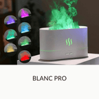 Humidificateur avec fonction veilleuse - Effet Flamme Colorée