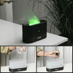 Humidificateur avec fonction veilleuse - Effet Flamme Colorée