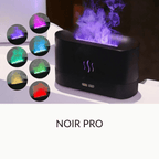 Humidificateur avec fonction veilleuse - Effet Flamme Colorée
