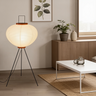 Lampadaire Wabi Sabi, Style Japonais Noguchi