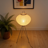 Lampadaire Wabi Sabi, Style Japonais Noguchi
