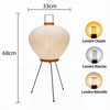 Lampadaire Wabi Sabi, Style Japonais Noguchi