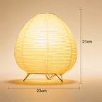 Lampe Lanterne Japonaise en Papier de Riz