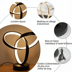 Lampe d'Ambiance Design Nœud Entrelacé, la Touche Artistique de Votre Salon