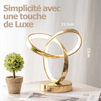 Lampe d'Ambiance Design Nœud Entrelacé, la Touche Artistique de Votre Salon