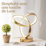Lampe d'Ambiance Design Nœud Entrelacé, la Touche Artistique de Votre Salon