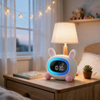 Réveil Veilleuse Educatif Lapin Enfant