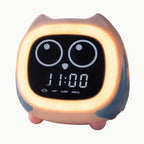 Réveil Veilleuse Enfant Hibou – Lumière Douce & Design Adorable