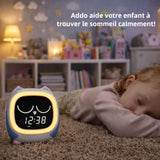 Réveil Veilleuse Enfant Hibou – Lumière Douce & Design Adorable