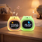 Réveil Veilleuse Enfant Animal Lumineux – Lumière Douce & Réveil Apaisant