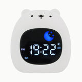 Réveil Veilleuse Enfant Animal Lumineux – Lumière Douce & Réveil Apaisant