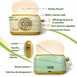 Réveil Veilleuse Enfant Design Toast – Ambiance Douce & Réveil Progressif