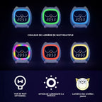 Réveil Veilleuse Enfant Hibou – Lumière Douce & Design Adorable