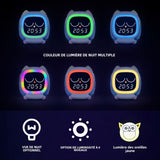 Réveil Veilleuse Enfant Hibou – Lumière Douce & Design Adorable