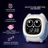 Réveil Veilleuse Enfant Hibou – Lumière Douce & Design Adorable