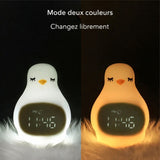 Réveil Veilleuse Enfant Oiseau – Sommeil Serein & Réveil Facile