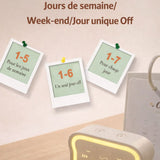 Réveil Veilleuse Enfant Toast Joyeux