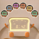 Réveil Veilleuse Enfant Toast Joyeux