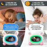 Réveil Veilleuse Educatif Lapin Enfant