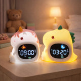 Réveil Veilleuse Licorne Enfant – Magique & Apaisant pour la Nuit