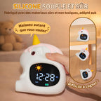 Réveil Veilleuse Licorne Enfant – Magique & Apaisant pour la Nuit