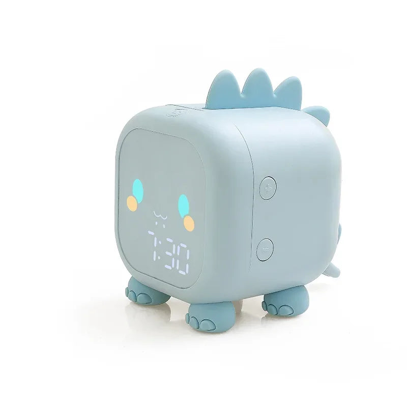 Réveil veilleuse dinosaure enfant – lumière douce & réveil ludique