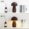 Veilleuse Champignon Rétro en Bois, Tactile et Portable