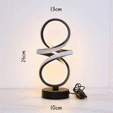 Veilleuse Design Spirale, l'Ambiance Lumineuse qui Transforme Votre Intérieur