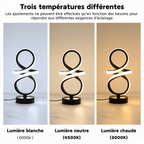 Veilleuse Design Spirale, l'Ambiance Lumineuse qui Transforme Votre Intérieur