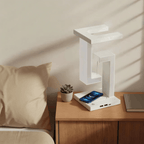 Veilleuse Géométrique Lumineuse, l'Objet Déco qui Charge aussi Votre Téléphone