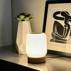 Veilleuse Lanterne Striée, une Lumière Douce pour Votre Cocon du Soir