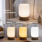 Veilleuse Lanterne Striée, une Lumière Douce pour Votre Cocon du Soir