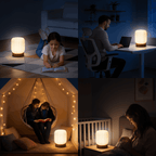 Veilleuse Lanterne Striée, une Lumière Douce pour Votre Cocon du Soir