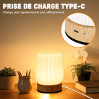 Veilleuse Lanterne Striée, une Lumière Douce pour Votre Cocon du Soir