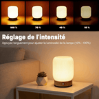 Veilleuse Lanterne Striée, une Lumière Douce pour Votre Cocon du Soir