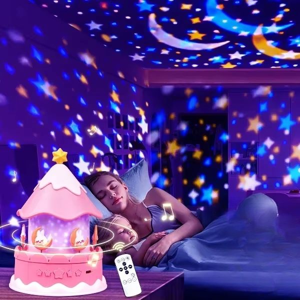 Veilleuse Musicale Bébé Projection Plafond chambre