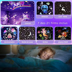 Veilleuse Musicale Bébé Projection Plafond etrait 7 films