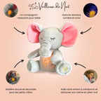 Veilleuse Musicale Éléphant GlowByMe un compagnon rassurant