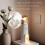 Veilleuse Musicale et Projection Phare et Lune DreamLight